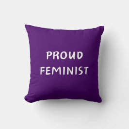 Cojín Decorativo Feminista orgulloso