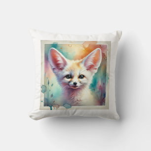 Cojín Decorativo Fennec Fox in Watercolor 071124AREF126 - Watercolo