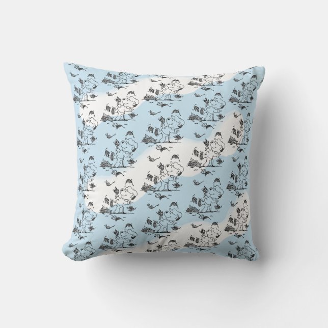 Cojín Decorativo Ferald Entre Las Hojas De Otoño (Anverso)