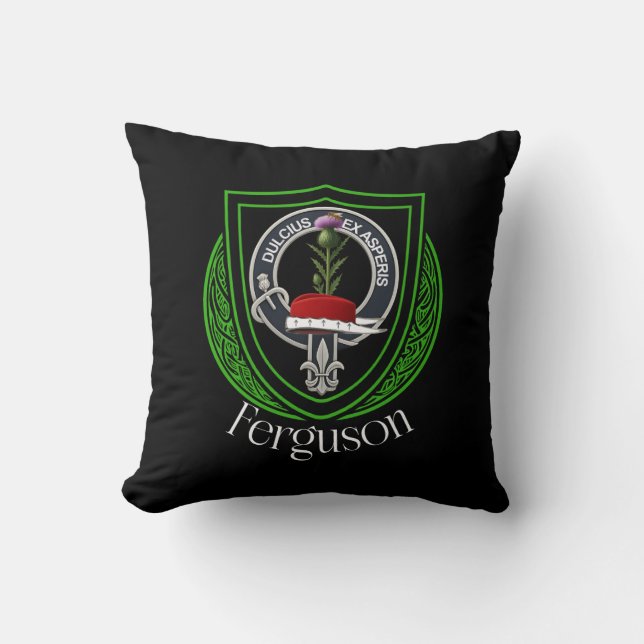 Cojín Decorativo Ferguson Scottish Clan Crest (Anverso)