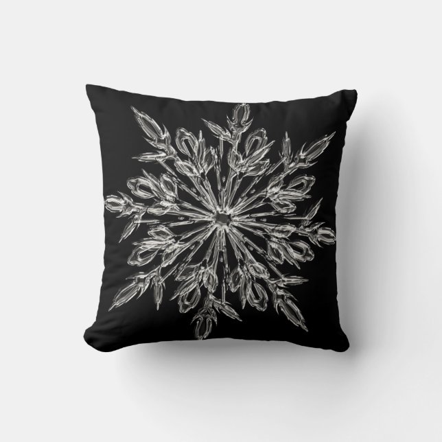 Cojín Decorativo Feriado de nieve perfecto para Navidades (Anverso)