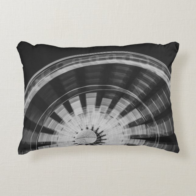 COJÍN DECORATIVO FERRIS WHEEL DURANTE LA NOCHE (Anverso)