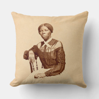 Cojín Decorativo Ferrocarril subterráneo abolicionista Harriet Tubm