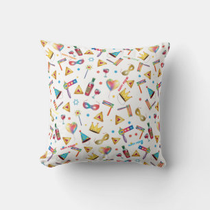 Cojín Decorativo Festival de Purim Fiesta Festival de Payasos