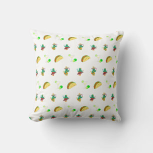 Cojín Decorativo Festividad colorida Cinco de Mayo 2025 Cactus de b
