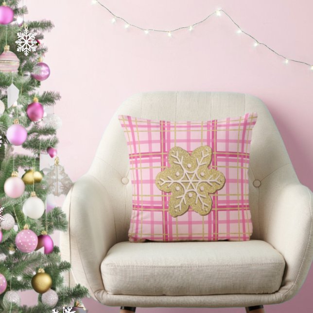 Cojín Decorativo Festividad de galleta de pan de jengibre, Purpurin (Subido por el creador)