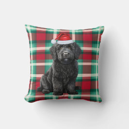 Cojín Decorativo Festividad de los Navidades de Labradoodle