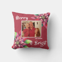 Festividad de los Navidades de Poinsettia Roja