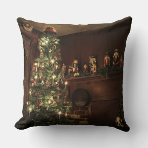 Cojín Decorativo Festividad de Navidades de campo coloniales primit