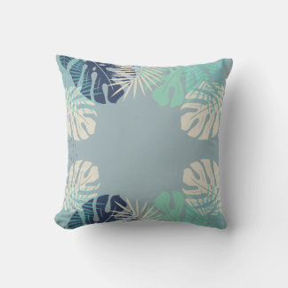 Cojín Decorativo Festividad tropical deja arte de Ilustracion vecto