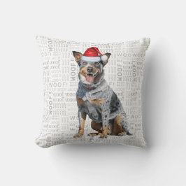 Cojín Decorativo Festividades de los Navidades de los amantes del g