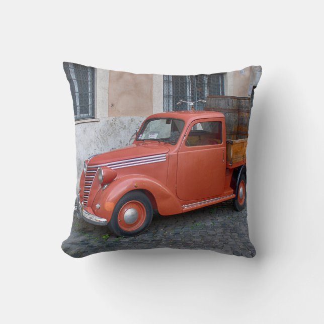 Cojín Decorativo Fiat 1100 Recogida (Anverso)