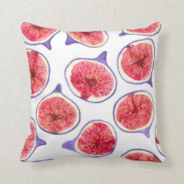 Cojín Decorativo Fibra rebanadas acuarela