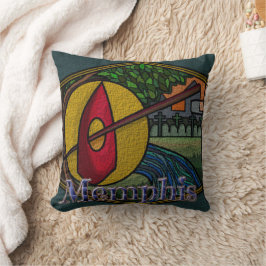 Cojín Decorativo Fiebre Amarilla Memphis- Pillow