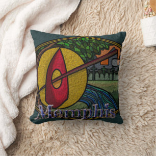 Cojín Decorativo Fiebre Amarilla Memphis- Pillow