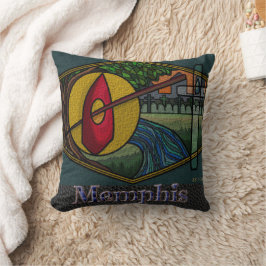 Cojín Decorativo Fiebre Amarilla Memphis- Pillow
