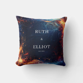 Cojín Decorativo Fiery Galaxy Boda