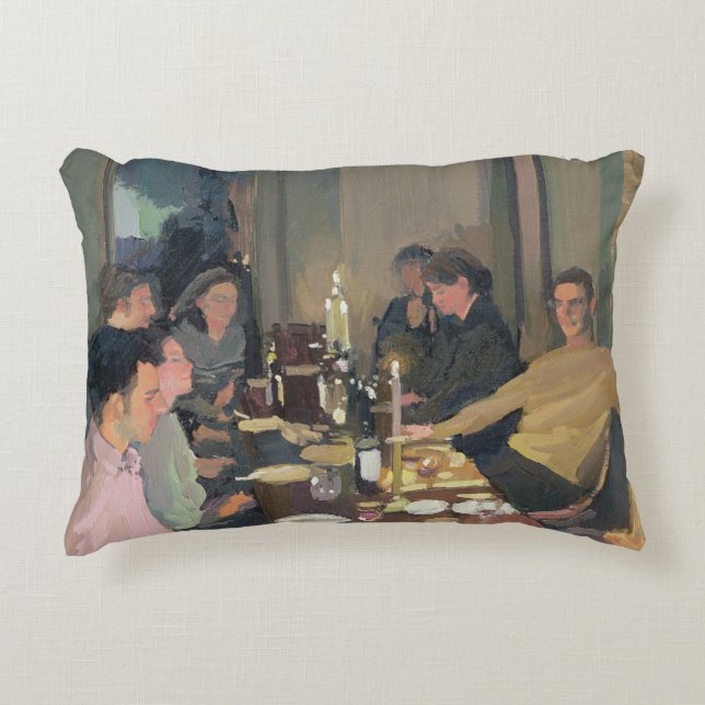 Cojín Decorativo Fiesta de cena (Anverso)