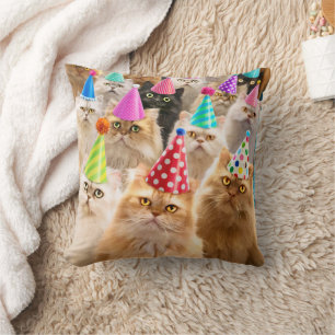 Cojín Decorativo Fiesta de Gatos