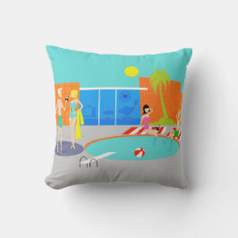 Cojín decorativo Fiesta de grupo retro