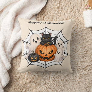 Cojín Decorativo Fiesta de Halloween espeluznante