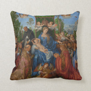 Cojín Decorativo Fiesta de las tierras de Rosa, 1506 (aceite de mad