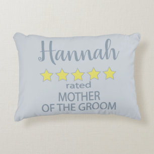 Cojín Decorativo Fiesta de novias y bodas 5 estrellas Madre del Gro