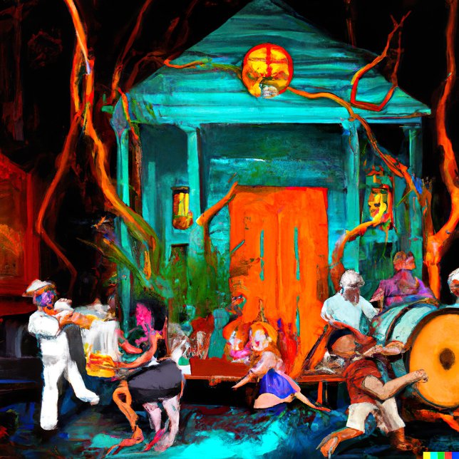 Cojín Decorativo Fiesta del Huracán de Nueva Orleans (Subido por el creador)