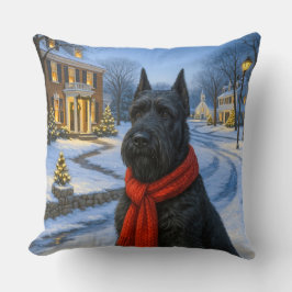 Cojín Decorativo Fiesta del Schnauzer Gigante