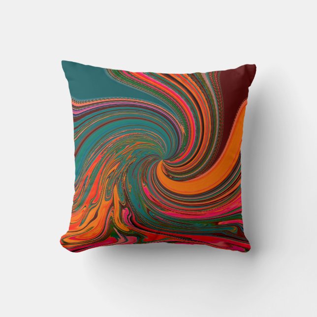 Cojín Decorativo Fiesta girando..... (Anverso)