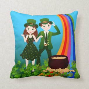 Cojín Decorativo Fiesta infantil de San Patricio