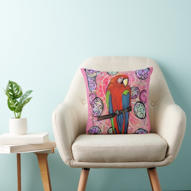 COJÍN DECORATIVO FIESTA PARROTS (Silla)