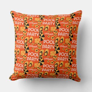 Cojín Decorativo Fiestas de la piscina de verano