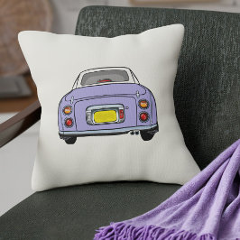 Cojín Decorativo Figarras Cute Lilac Figaro Crema de coches