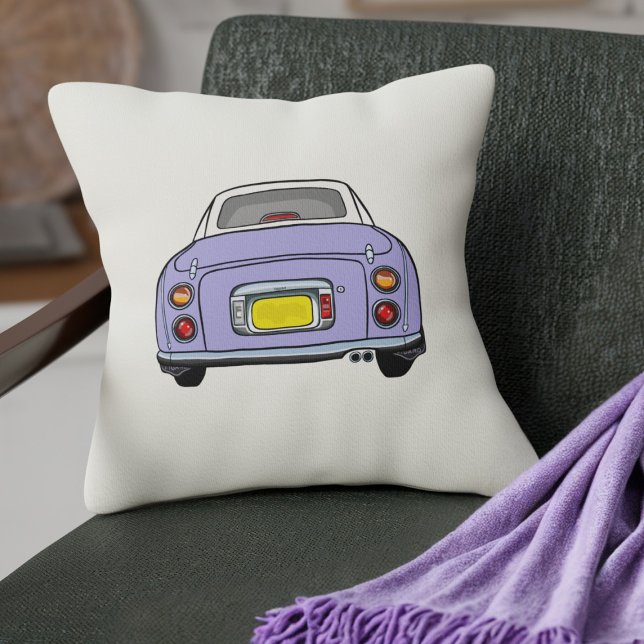 Cojín Decorativo Figarras Cute Lilac Figaro Crema de coches (Subido por el creador)