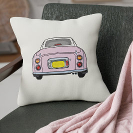 Cojín Decorativo Figarras Cute Pink Figaro Crema de coches