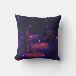 Cojín Decorativo Figures Reaching for Celestial Bodies