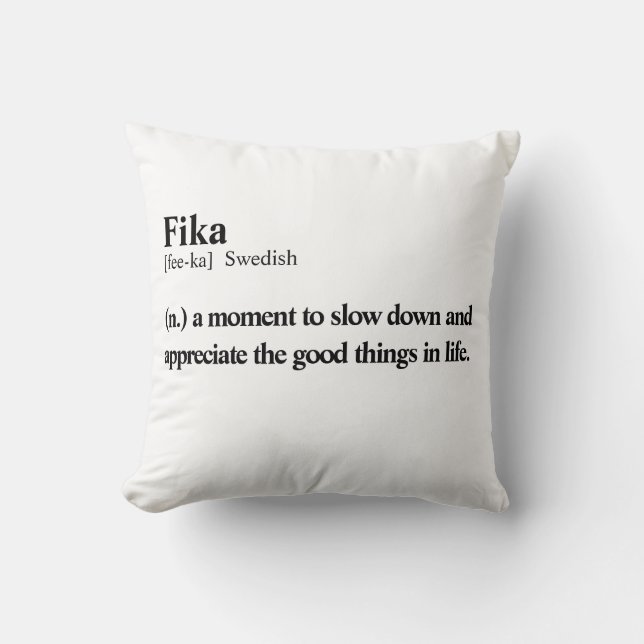 Cojín decorativo Fika (Anverso)