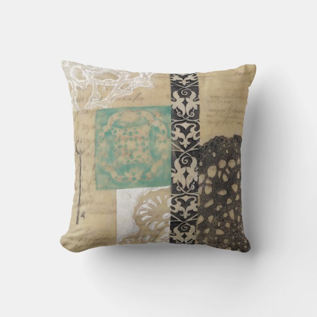 Cojín Decorativo Filigree & Key II (Anverso)