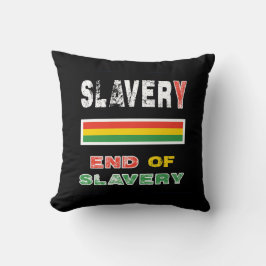 Cojín Decorativo Fin de la esclavitud