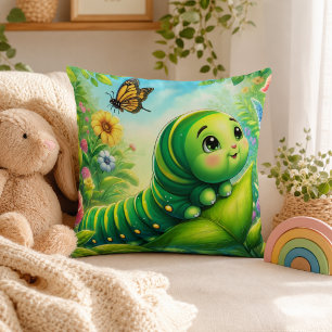 Cojín Decorativo Finge Que Soy Una Oruga Adultos Niños 