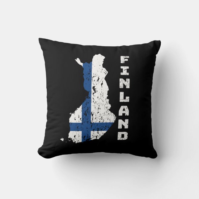 Cojín Decorativo Finlandia (Anverso)