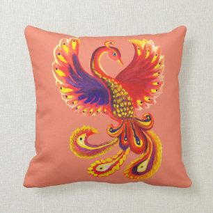 Cojín Decorativo Firebird Phoenix