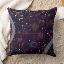 Fireworks Display: Abstract Art