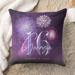 Cojín Decorativo Fireworks Sweet 16 Purple ID984