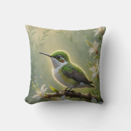 Cojín Decorativo First Light Kin Hummingbird Throw Pillow