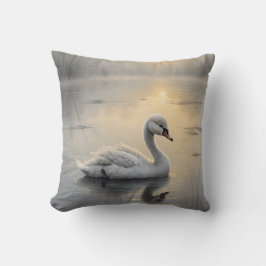 Cojín Decorativo First Light Kin Swan Throw Pillow