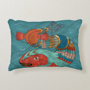 Cojín Decorativo Fish Folk
