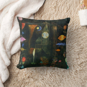 Cojín Decorativo Fish Magic, Paul Klee Abstract Art