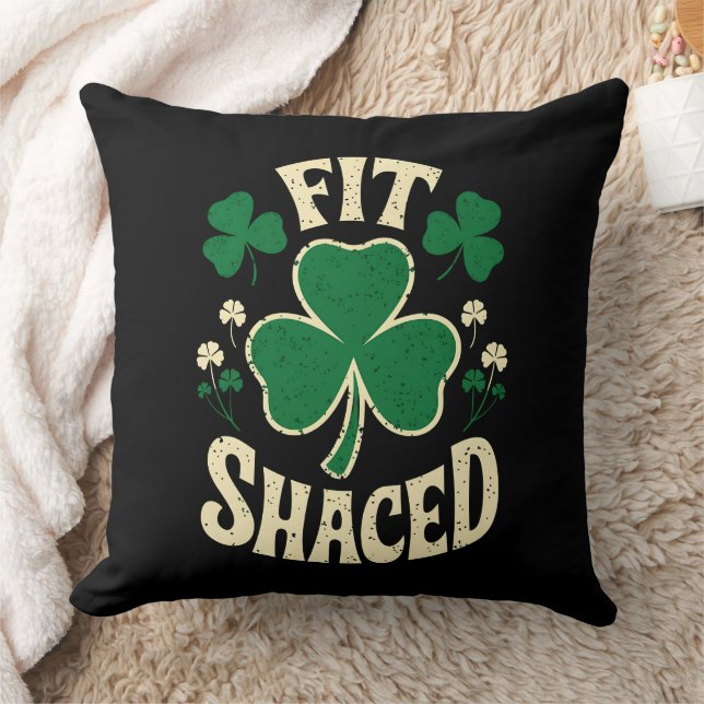 Cojín Decorativo Fit Shaced Funny St Patrick's Day Irish (Manta)
